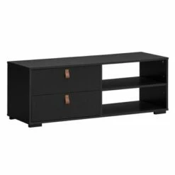 Costway TV Stand Entertainment Media Center Console for TV's up to 55'' Walnut/Black -Cheap TV Stands Store unnamed file 5860