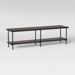 Wood and Metal TV Stand for TVs up to 60" - Room Essentials™ Natural -Cheap TV Stands Store unnamed file 5873