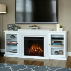 Real Flame Frederick TV/media Stand Fireplace White -Cheap TV Stands Store unnamed file 588