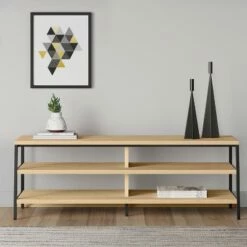 Loring TV Stand for TVs up to 60" - Project 62™ Gray