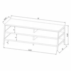 Loring TV Stand for TVs up to 60" - Project 62™ Gray -Cheap TV Stands Store unnamed file 5897