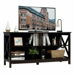 Costway TV Stand Entertainment Media Center for TV's up to 55'' w/ Storage Shelves Brown/Gray/White 23 Costway TV Stand Entertainment Media Center for TV's up to 55'' w/ Storage Shelves Brown/Gray/White -Cheap TV Stands Store unnamed file 5971