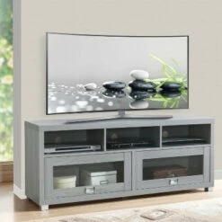 Durbin TV Stand for TVs up to 60" Gray - Techni Mobili 15 Durbin TV Stand for TVs up to 60" Gray - Techni Mobili -Cheap TV Stands Store unnamed file 6029