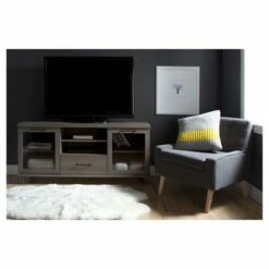 Adrian TV Stand for TVs up to 60" - South Shore Gray