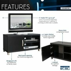 35.5" TV Stand for TVs up to 40" Black - Techni Mobili -Cheap TV Stands Store unnamed file 6091