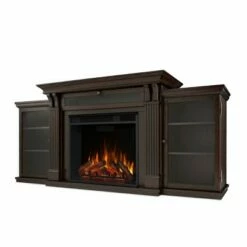 Real Flame - Calie Electric TV-Media Fireplace Dark Walnut -Cheap TV Stands Store unnamed file 610