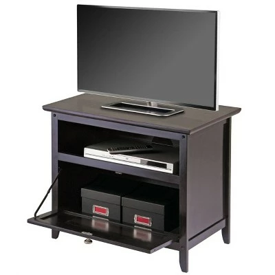 Zara TV Stand for TVs up to 32" Espresso 25" - Winsome 4 Zara TV Stand for TVs up to 32" Espresso 25" - Winsome - Image 2