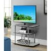 Designs2Go 3 Tier TV Stand for TVs up to 32" - Breighton Home Blue