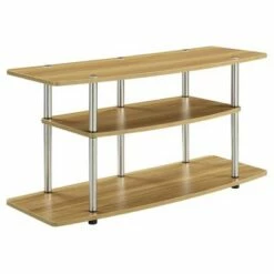 Designs2Go 3 Tier Wide TV Stand for TVs up to 42" - Breighton Home Gray -Cheap TV Stands Store unnamed file 6333