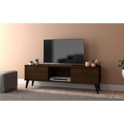 Doyers TV Stand for TVs up to 50" - Manhattan Comfort White 3 Doyers TV Stand for TVs up to 50" - Manhattan Comfort White
