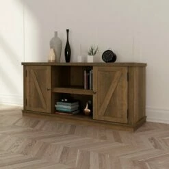 Holbrook TV Stand for TVs up to 59" Table Brown - RST Brands