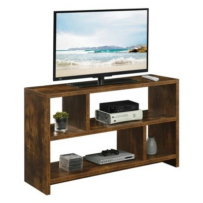 Northfield Console TV Stand for TVs up to 50" with Shelves - Breighton Home Espresso 4 Northfield Console TV Stand for TVs up to 50" with Shelves - Breighton Home Espresso - Image 2