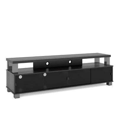 Bromley 2 Tier Ravenwood TV Stand for TVs up to 80" Black - Sonax 6 Bromley 2 Tier Ravenwood TV Stand for TVs up to 80" Black - Sonax - Image 4