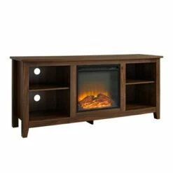 Ackerman Modern Transitional Fireplace TV Stand for TVs up to 65" - Saracina Home Espresso -Cheap TV Stands Store unnamed file 668