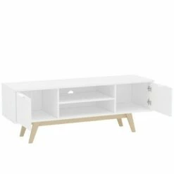 Manhattan TV Stand for TVs up to 55" - Chique White/oak