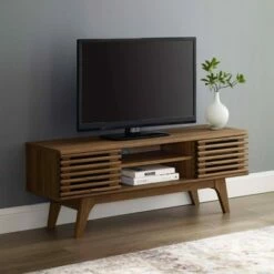 Render Media Console TV Stand for TVs up to 50" Walnut - Modway -Cheap TV Stands Store unnamed file 6719