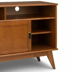Tall Tierney Solid Hardwood Mid Century TV Stand for TVs up to 60" Teak Brown - WyndenHall -Cheap TV Stands Store unnamed file 6723