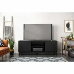 Arrow TV Stand for TVs up to 72" - Nexera Cinnamon/gray