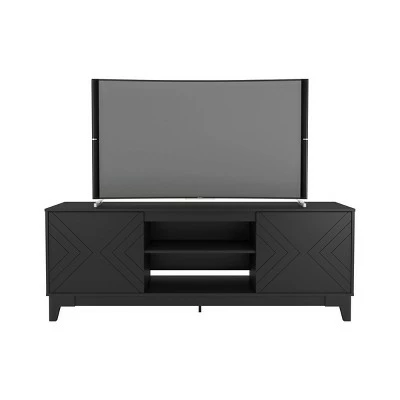 Arrow TV Stand for TVs up to 72" - Nexera Cinnamon/gray 7 Arrow TV Stand for TVs up to 72" - Nexera Cinnamon/gray - Image 5