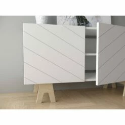 Runway TV Stand for TVs up to 80" - Nexera White/russian Birch Plywood -Cheap TV Stands Store unnamed file 6780
