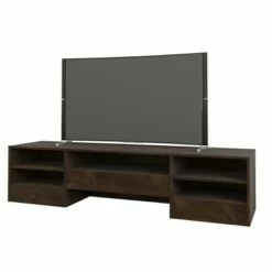 Rustik 1 Drawer TV Stand for TVs up to 80" - Nexera Black -Cheap TV Stands Store unnamed file 6837