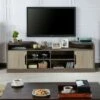 Ingley Storage TV Stand for TVs up to 70" Chestnut Brown - miBasics -Cheap TV Stands Store unnamed file 6839