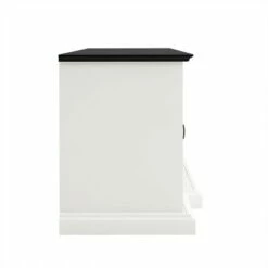 Binslen Widescreen Fireplace Media Console White/Black - Aiden Lane -Cheap TV Stands Store unnamed file 695