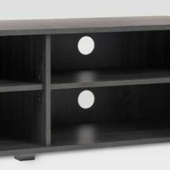 Hollywood TV Stand for TVs up to 85" with Doors Dark Gray Wood Grain - CorLiving -Cheap TV Stands Store unnamed file 6966