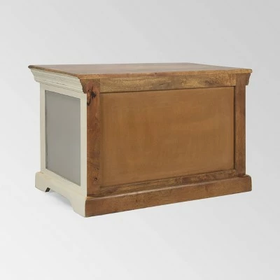 Packard Boho 2 Drawer TV Stand for TVs up to 33" White - Christopher Knight Home 7 Packard Boho 2 Drawer TV Stand for TVs up to 33" White - Christopher Knight Home - Image 5