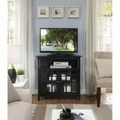 Big Sur Highboy TV Stand for TVs up to 50" Black - Breighton Home -Cheap TV Stands Store unnamed file 7001