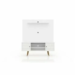 Liberty Freestanding Entertainment Center with Overhead Shelf TV Stand for TVs up to 60" - Manhattan Comfort 3d Prints White 34 Liberty Freestanding Entertainment Center with Overhead Shelf TV Stand for TVs up to 60" - Manhattan Comfort 3d Prints White -Cheap TV Stands Store unnamed file 7033