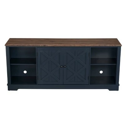 TV Stand for TVs Up To 75” - Home Essentials Navy 13 TV Stand for TVs Up To 75” - Home Essentials Navy - Image 11
