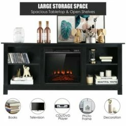 Costway 58'' 2-Tier Fireplace TV Stand W/18'' 1400W Electric Fireplace 65'' 18 Costway 58'' 2-Tier Fireplace TV Stand W/18'' 1400W Electric Fireplace 65'' -Cheap TV Stands Store unnamed file 712