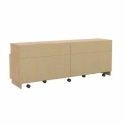 Wooden Entertainment 4 Open Shelves TV Stand for TVs up to 70" White/Brown - The Urban Port -Cheap TV Stands Store unnamed file 7134