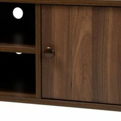 Alard 2 Door Wood TV Stand for TVs up to 50" Walnut - Baxton Studio -Cheap TV Stands Store unnamed file 7158