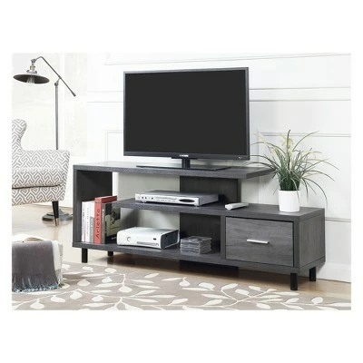 SealTV Stand for TVs up to 60" Charcoal Gray - Breighton Home 3 SealTV Stand for TVs up to 60" Charcoal Gray - Breighton Home