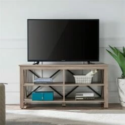 Henn& Hart 50" Open Back TV Stand in Gray Oak Wood with Metal Black Accents - Henn&Hart 11 Henn& Hart 50" Open Back TV Stand in Gray Oak Wood with Metal Black Accents - Henn&Hart -Cheap TV Stands Store unnamed file 7243