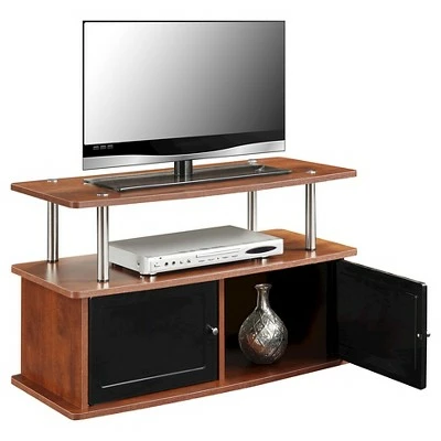 2 Cabinet TV Stand for TVs up to 36" Cherry - Breighton Home 3 2 Cabinet TV Stand for TVs up to 36" Cherry - Breighton Home