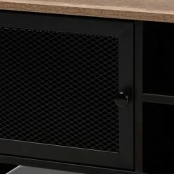 Connell Two-Tone Wood and Metal 2 Door TV Stand for TVs up to 40" Natural Brown/Black - Baxton Studio 13 Connell Two-Tone Wood and Metal 2 Door TV Stand for TVs up to 40" Natural Brown/Black - Baxton Studio -Cheap TV Stands Store unnamed file 7492