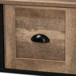 Connell Two-Tone Wood and Metal 2 Door TV Stand for TVs up to 40" Natural Brown/Black - Baxton Studio 14 Connell Two-Tone Wood and Metal 2 Door TV Stand for TVs up to 40" Natural Brown/Black - Baxton Studio -Cheap TV Stands Store unnamed file 7493