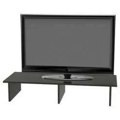 Large TV Stand for TVs up to 43" Black - Breighton Home