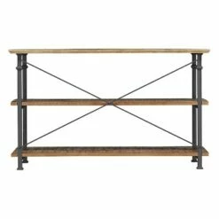 Homelegance Factory Collection Rustic Modern Wood Metal Sofa Table TV Stand Storage Shelf Console Unit Entertainment Center Stand, Black 8 Homelegance Factory Collection Rustic Modern Wood Metal Sofa Table TV Stand Storage Shelf Console Unit Entertainment Center Stand, Black -Cheap TV Stands Store unnamed file 7587