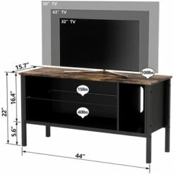 Bestier Gaming Entertainment TV Stand Center with 7 Color Lighting Glass Storage Shelf and 20 Display Modes for Living Room, 44 Inch, Rustic 8 Bestier Gaming Entertainment TV Stand Center with 7 Color Lighting Glass Storage Shelf and 20 Display Modes for Living Room, 44 Inch, Rustic -Cheap TV Stands Store unnamed file 7619