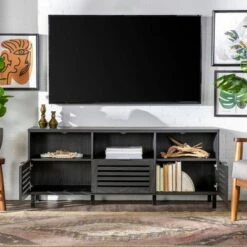 Visconti Boho Slat Door TV Stand for TVs up to 65" - Saracina Home English Oak 39 Visconti Boho Slat Door TV Stand for TVs up to 65" - Saracina Home English Oak -Cheap TV Stands Store unnamed file 7647