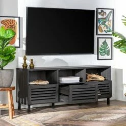 Visconti Boho Slat Door TV Stand for TVs up to 65" - Saracina Home English Oak 42 Visconti Boho Slat Door TV Stand for TVs up to 65" - Saracina Home English Oak -Cheap TV Stands Store unnamed file 7650