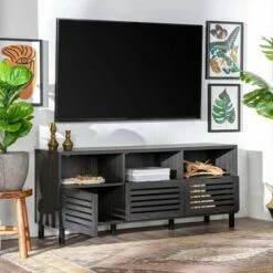Visconti Boho Slat Door TV Stand for TVs up to 65" - Saracina Home English Oak 46 Visconti Boho Slat Door TV Stand for TVs up to 65" - Saracina Home English Oak -Cheap TV Stands Store unnamed file 7654