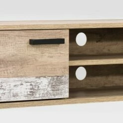 Aurora Duotone TV Bench for TVs up to 80" - CorLiving Gray/black -Cheap TV Stands Store unnamed file 7684