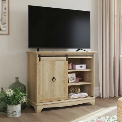 Adaline Café TV Stand for TVs up to 43" Orchard Oak - Sauder 3 Adaline Café TV Stand for TVs up to 43" Orchard Oak - Sauder