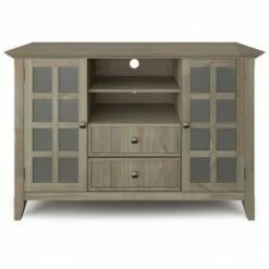 53" Normandy Tall TV Media Stand - Wyndenhall Distressed Gray -Cheap TV Stands Store unnamed file 7778