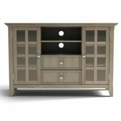 53" Normandy Tall TV Media Stand - Wyndenhall Distressed Gray -Cheap TV Stands Store unnamed file 7779